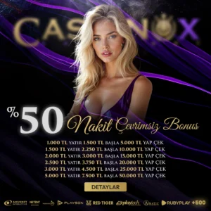 Cassinox çevrimsiz bonus